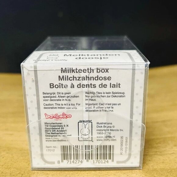 NEW Miffy Limited Edition 65th Anniversary Wooden Tooth Box - Picture 4 of 4